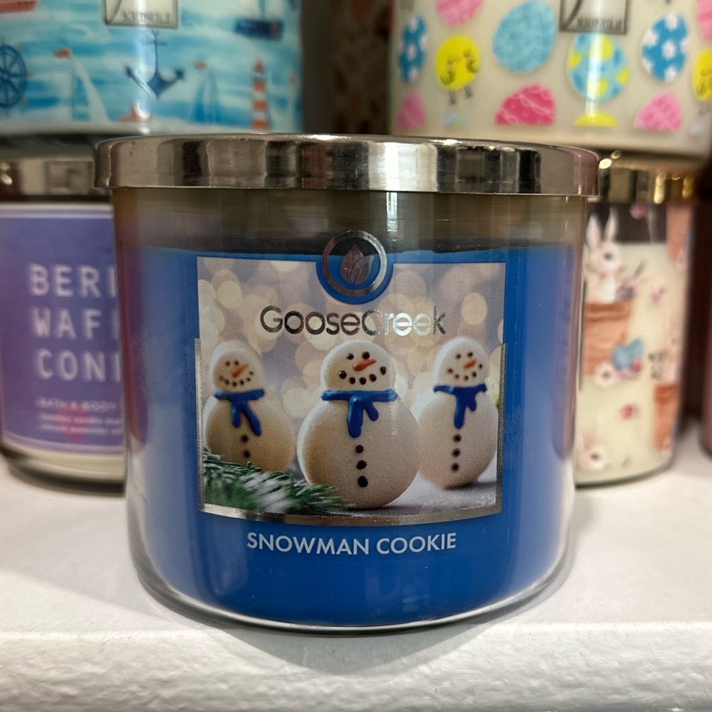 Goose Creek Snowman Cookie